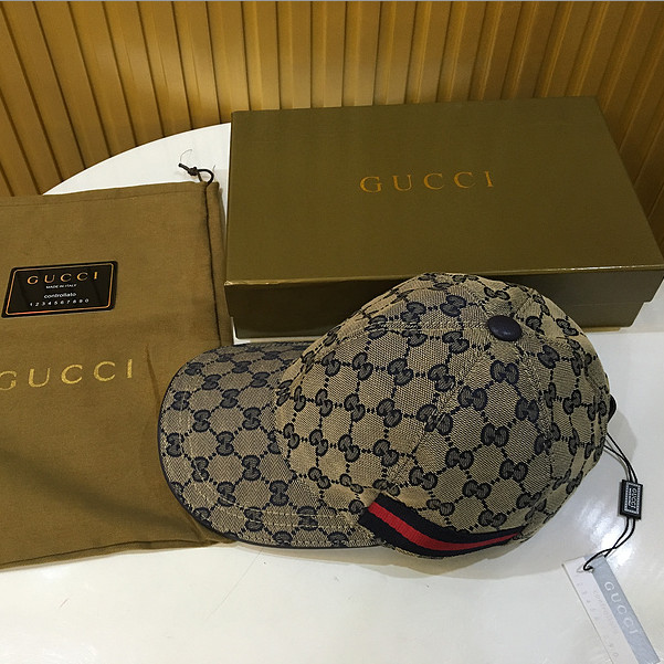 Gucci GG Canvas Baseball Hat - PerfectKickZ