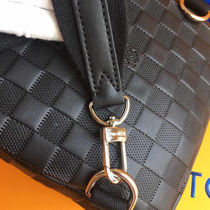 Louis Vuitton Black Argyle Bag - PerfectKickZ