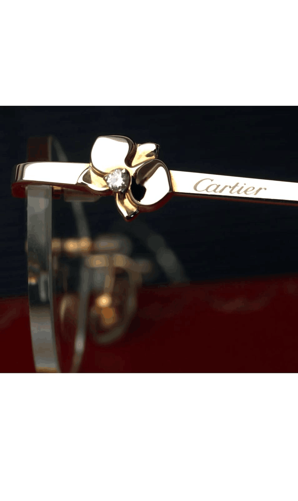 Cartier Flower Decoration Sunglasses - PerfectKickZ