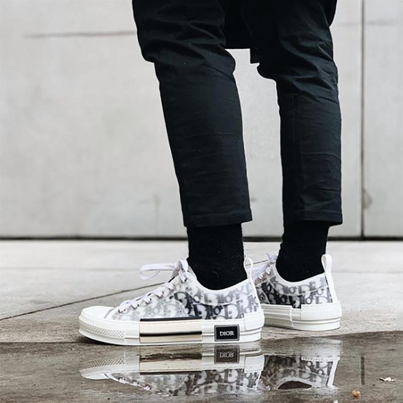 Dior Oblique Technical Canvas "B23" Sneaker - 