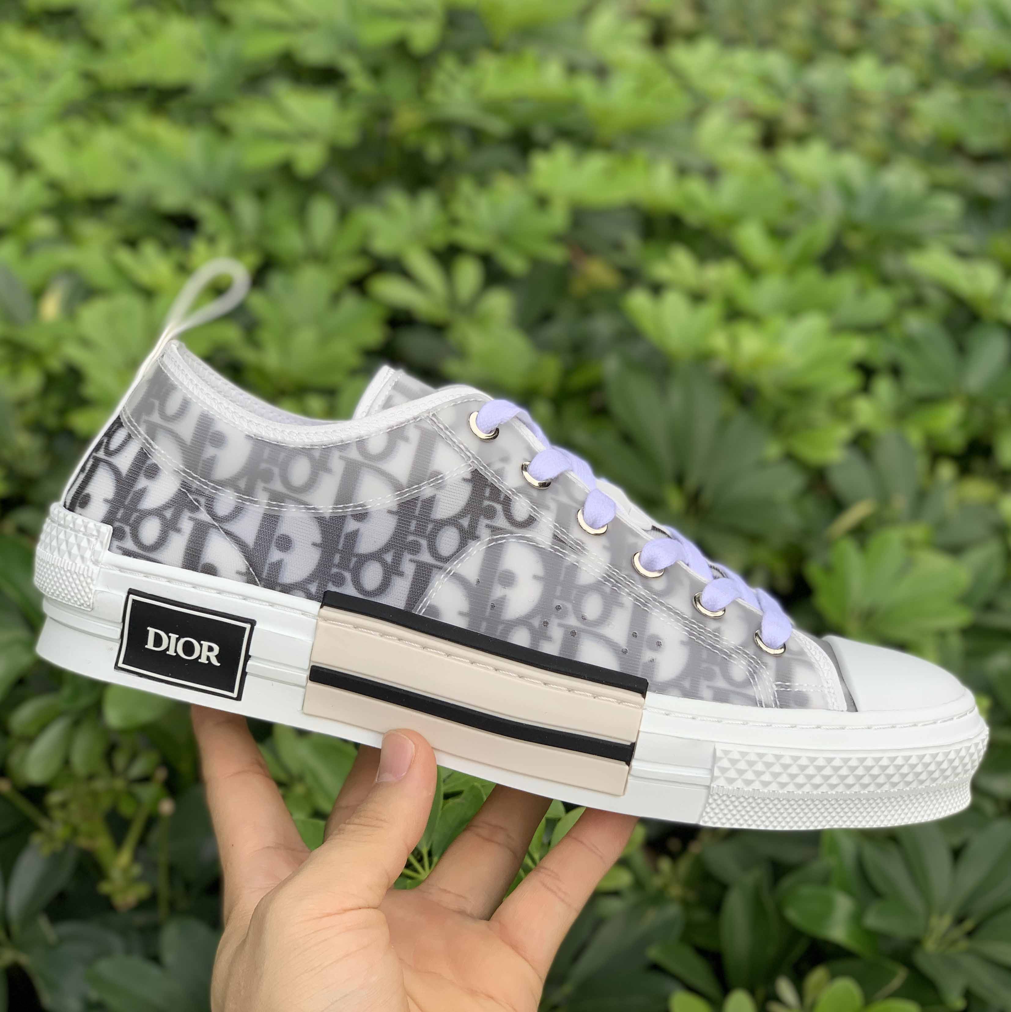 Dior Oblique Technical Canvas "B23" Sneaker - 