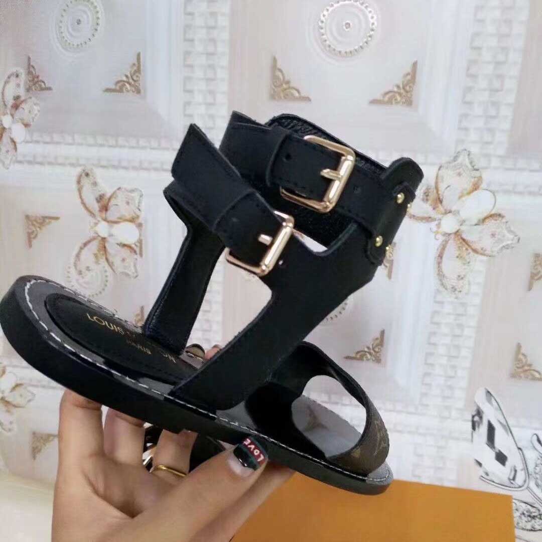 Louis Vuitton Monogram Nomad Women Sandals  - PerfectKickZ