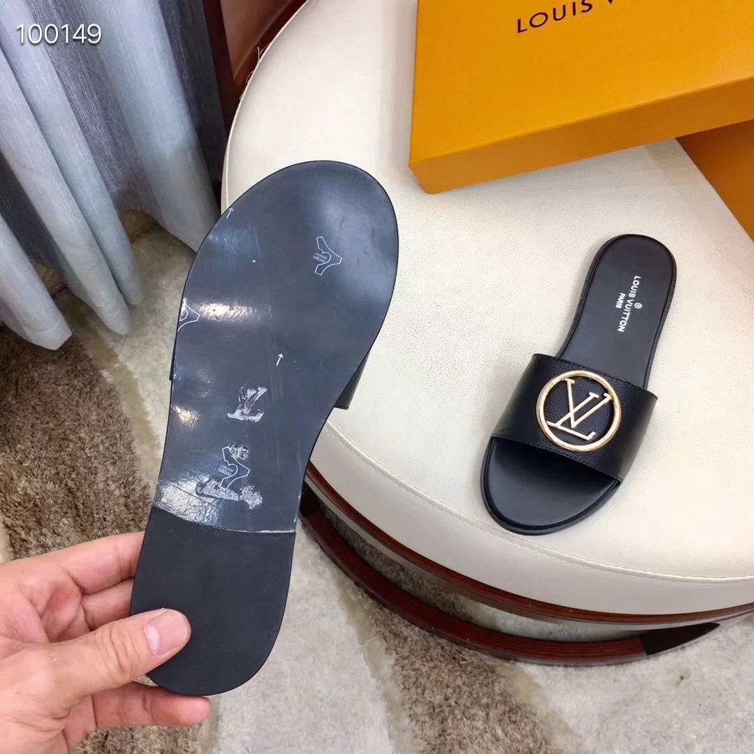 Louis Vuitton Lock It Flat Mule  - PerfectKickZ
