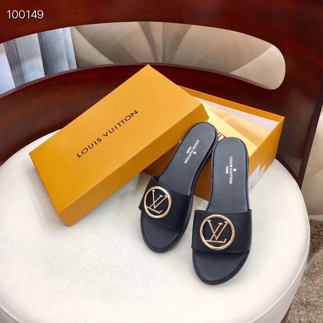 Louis Vuitton Lock It Flat Mule  - PerfectKickZ