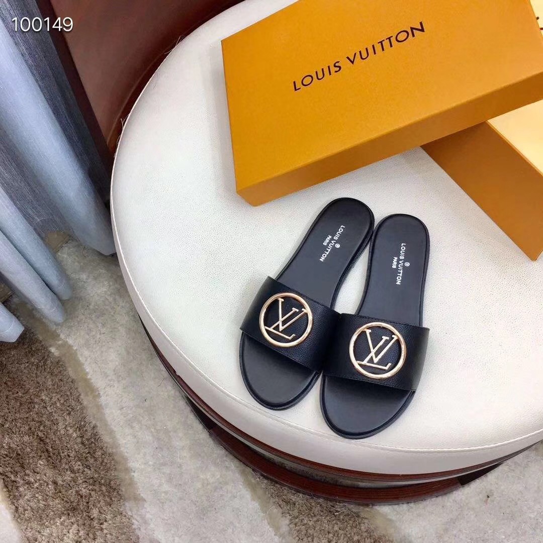 Louis Vuitton Lock It Flat Mule  - PerfectKickZ
