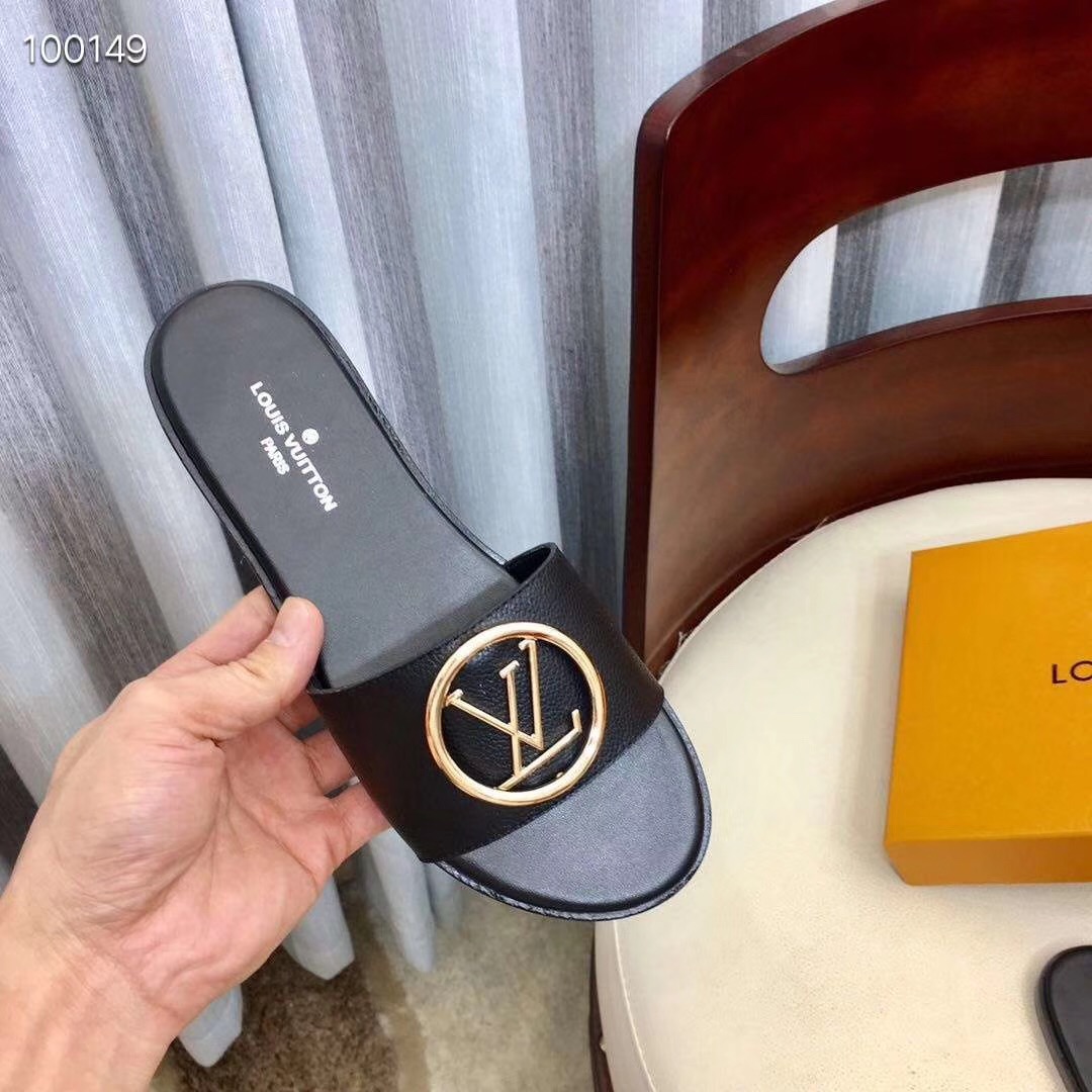 Louis Vuitton Lock It Flat Mule  - PerfectKickZ