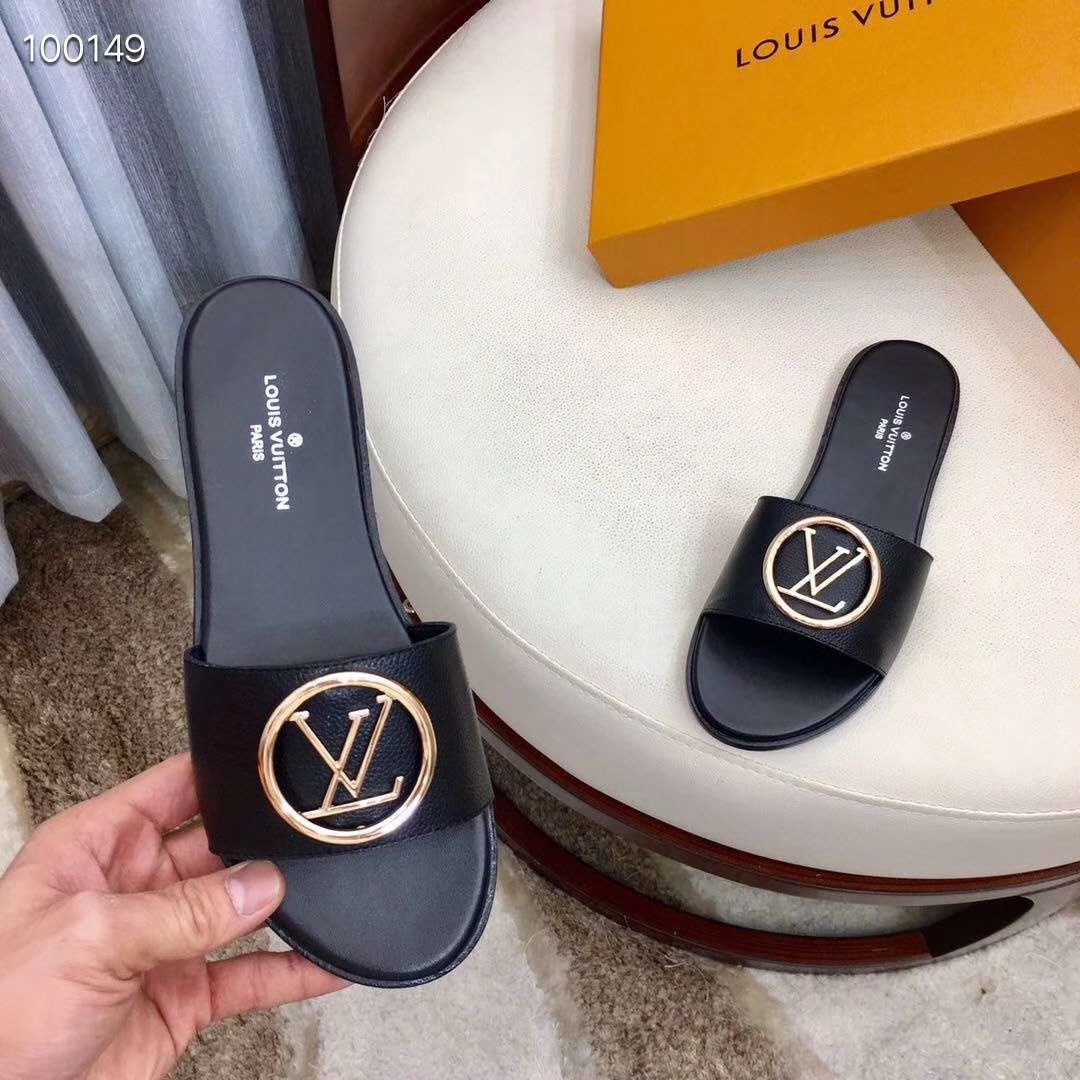 Louis Vuitton Lock It Flat Mule  - PerfectKickZ