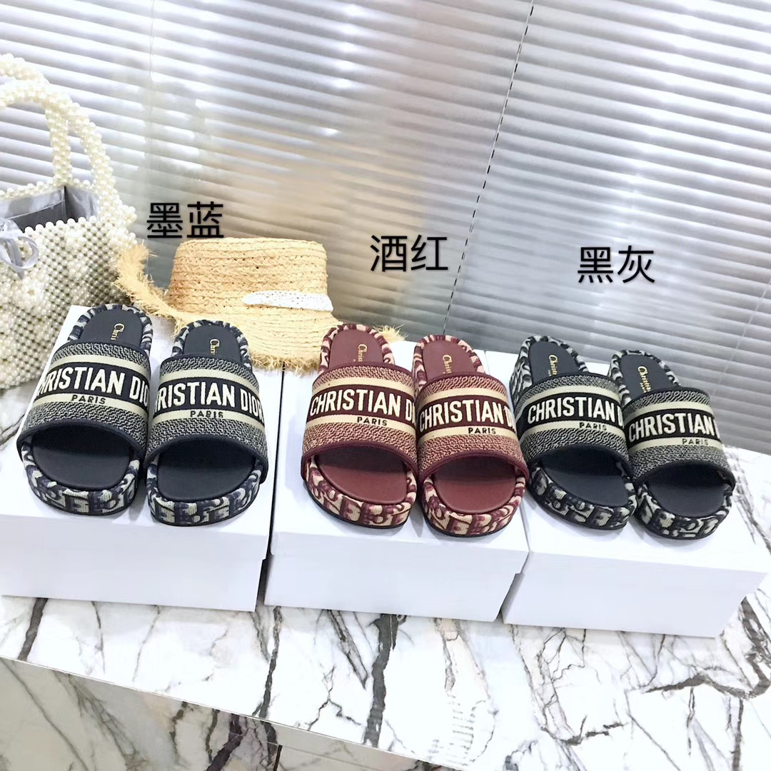 Dior Christian Dior Platform & Wedge Sandals - PerfectKickZ