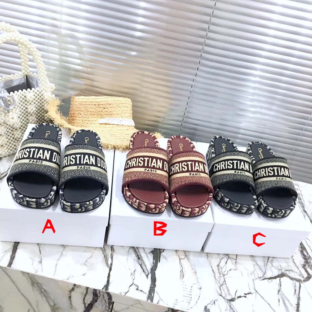 Dior Christian Dior Platform & Wedge Sandals - PerfectKickZ