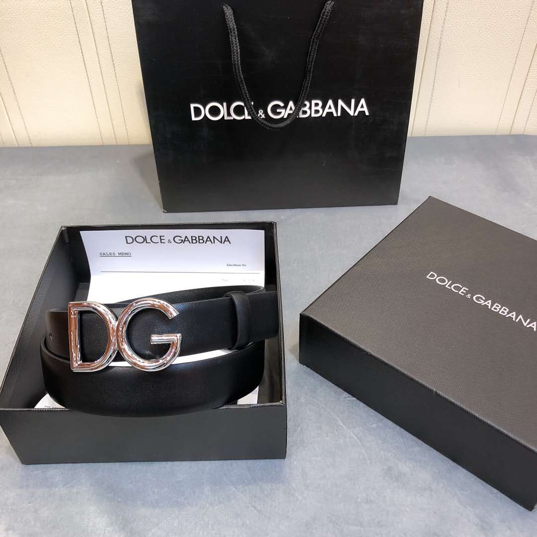 Dolce & Gabbana DG Black Belt  - PerfectKickZ