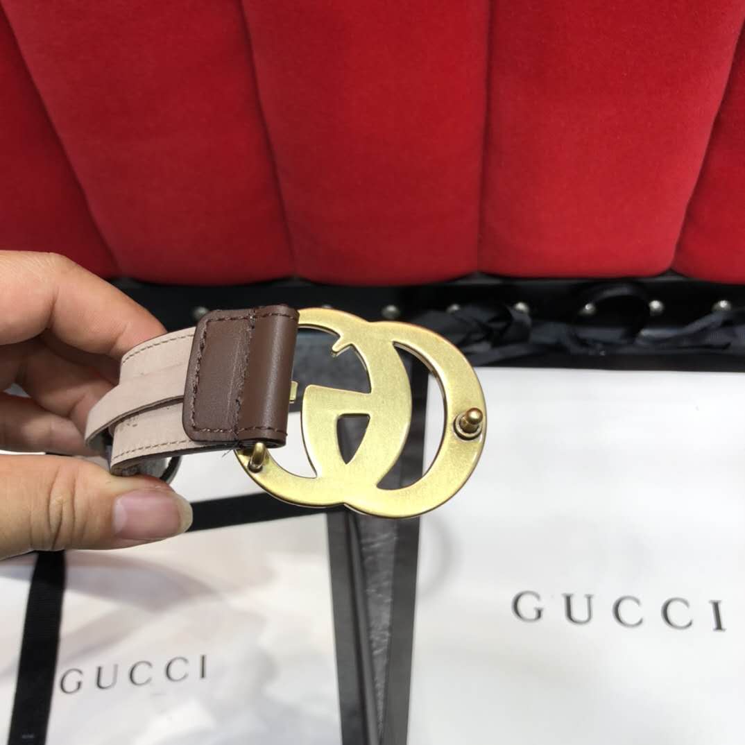 Gucci GG Belt With Double G Buckle - PerfectKickZ