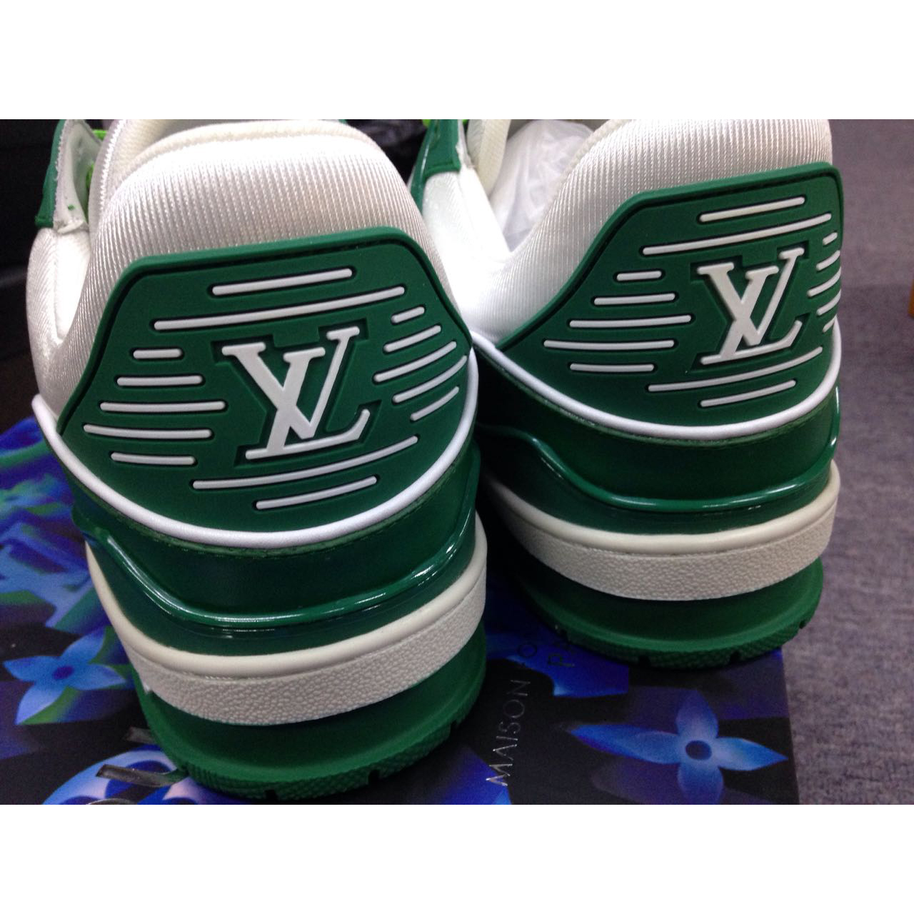 Louis Vuitton Trainer Sneaker(upon uk size) - PerfectKickZ