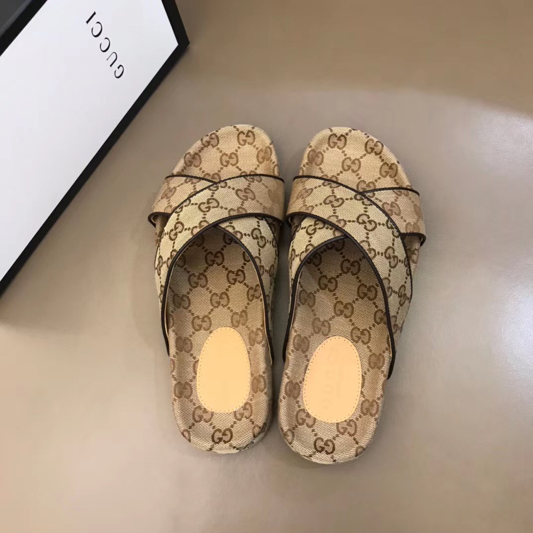 Gucci Men's GG Slide Sandal - PerfectKickZ
