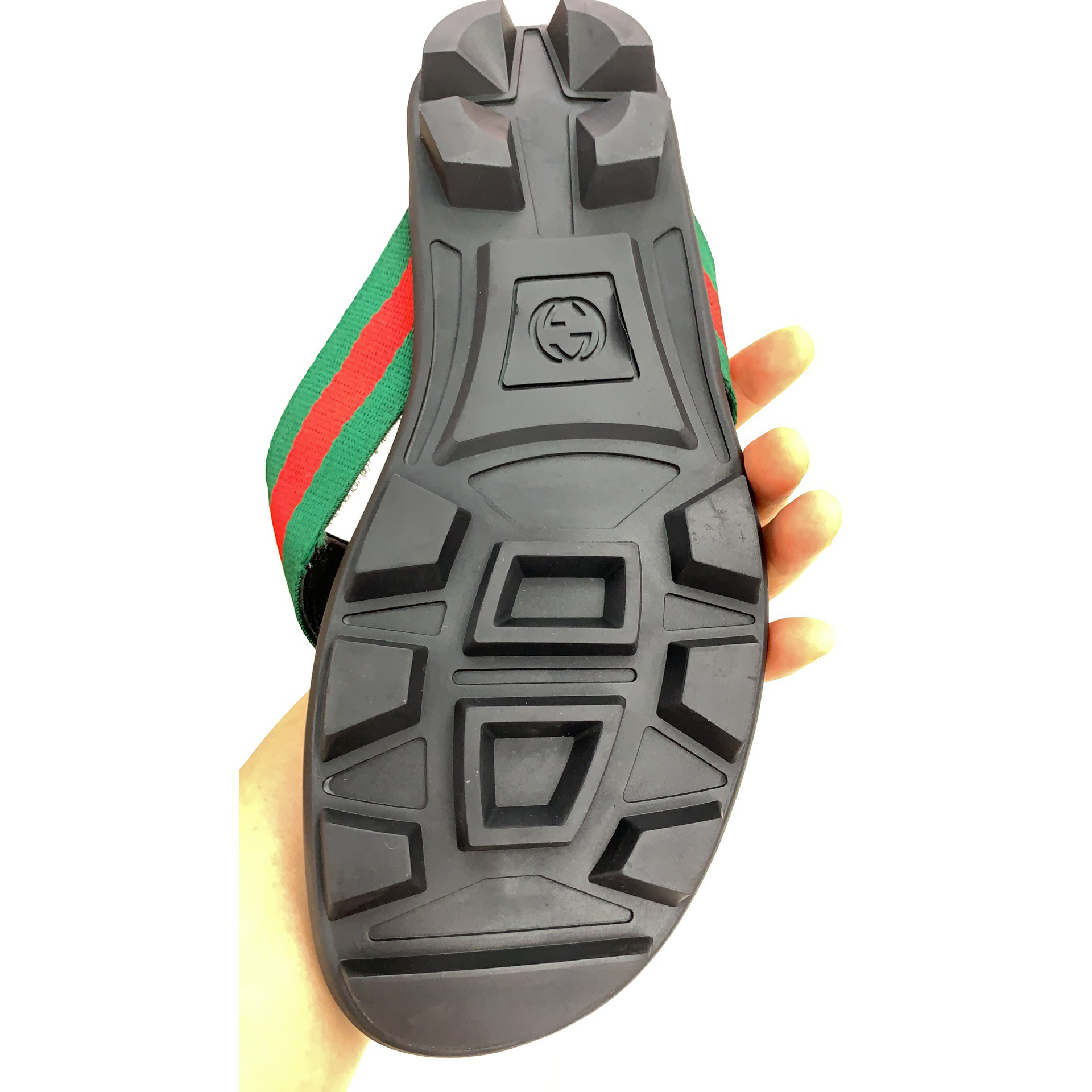 Gucci Web Flip Flops - 