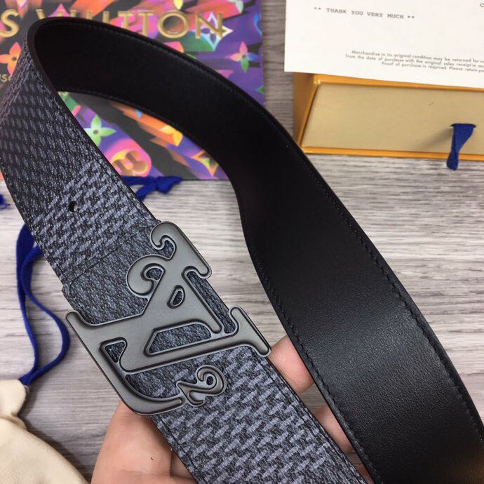 Louis Vuitton Squared 40MM Belt - PerfectKickZ