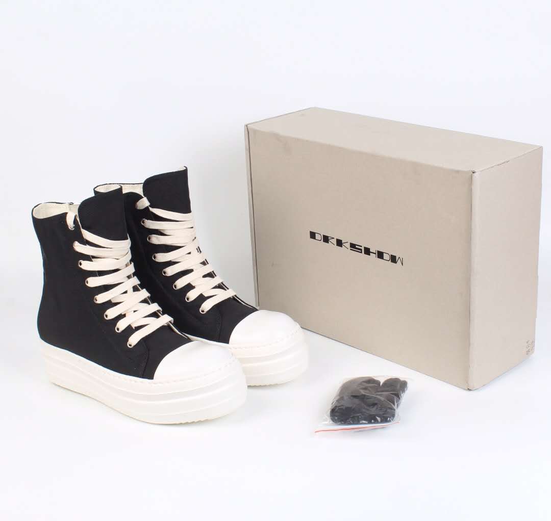 Rick Owens High Top Sneakers - PerfectKickZ