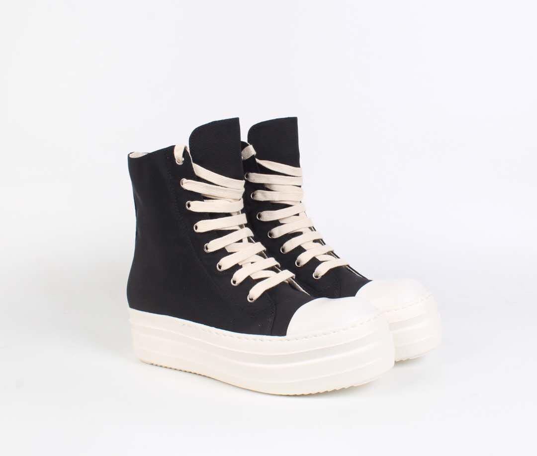 Rick Owens High Top Sneakers - PerfectKickZ