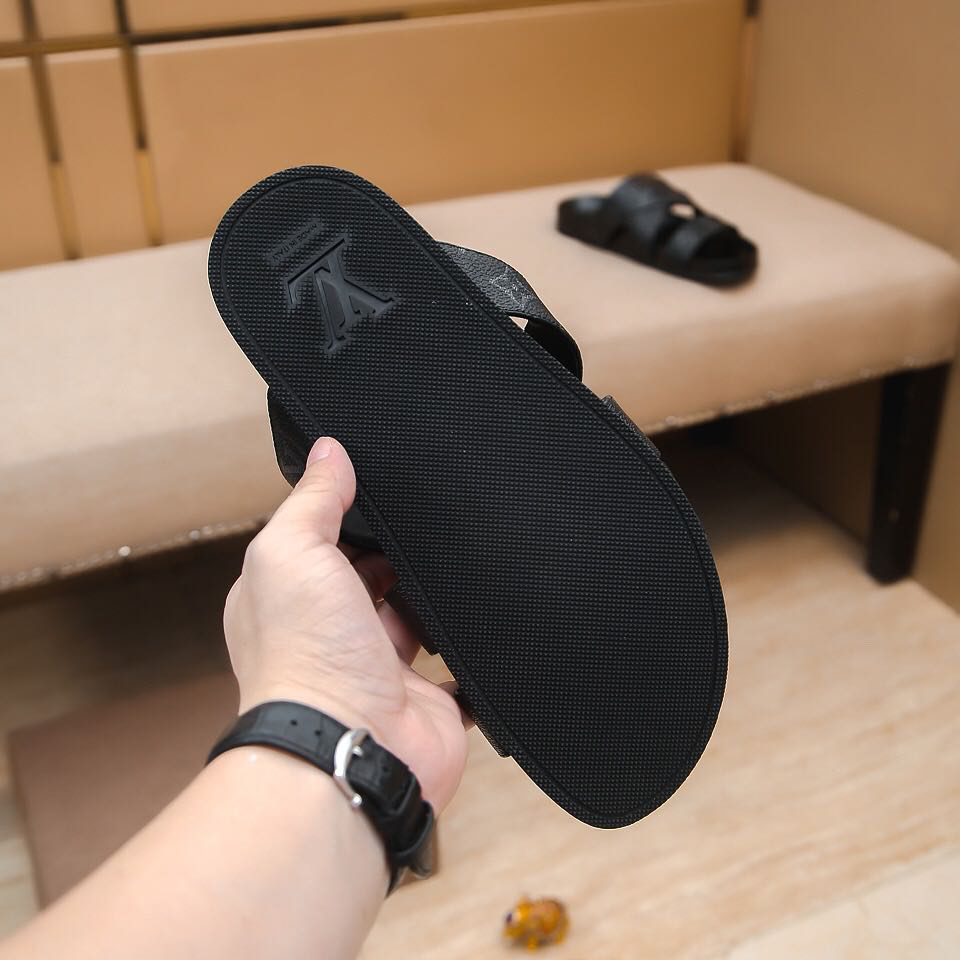 Louis Vuitton Monogram Slippers(Upon UK size) - PerfectKickZ