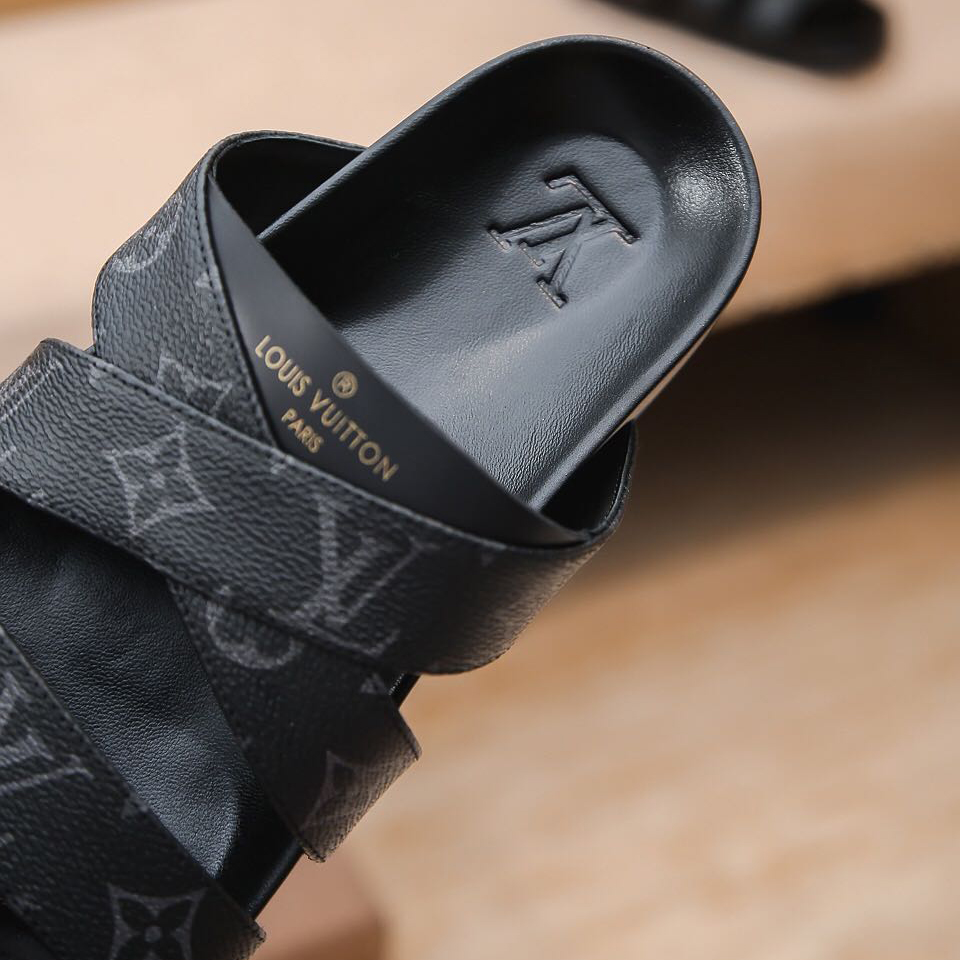 Louis Vuitton Monogram Slippers(Upon UK size) - PerfectKickZ