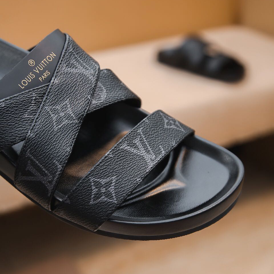 Louis Vuitton Monogram Slippers(Upon UK size) - PerfectKickZ
