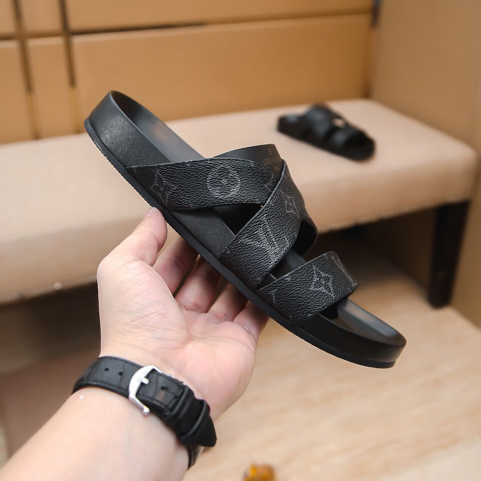 Louis Vuitton Monogram Slippers(Upon UK size) - PerfectKickZ
