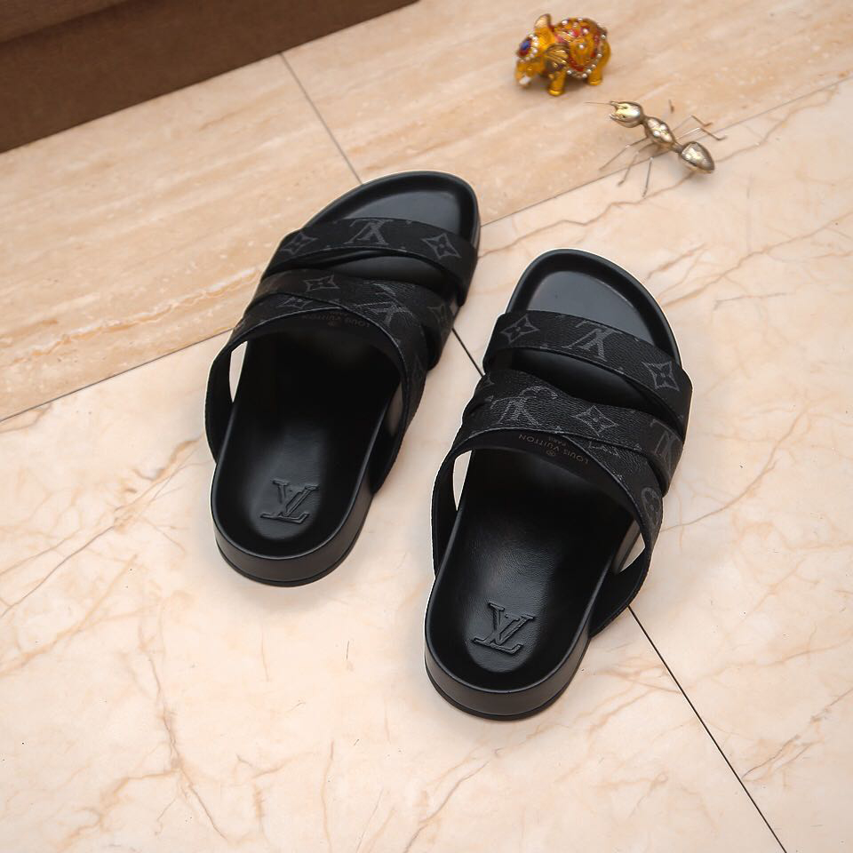 Louis Vuitton Monogram Slippers(Upon UK size) - PerfectKickZ