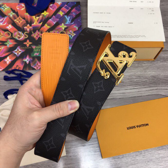 Louis Vuitton Squared 40MM Belt - PerfectKickZ