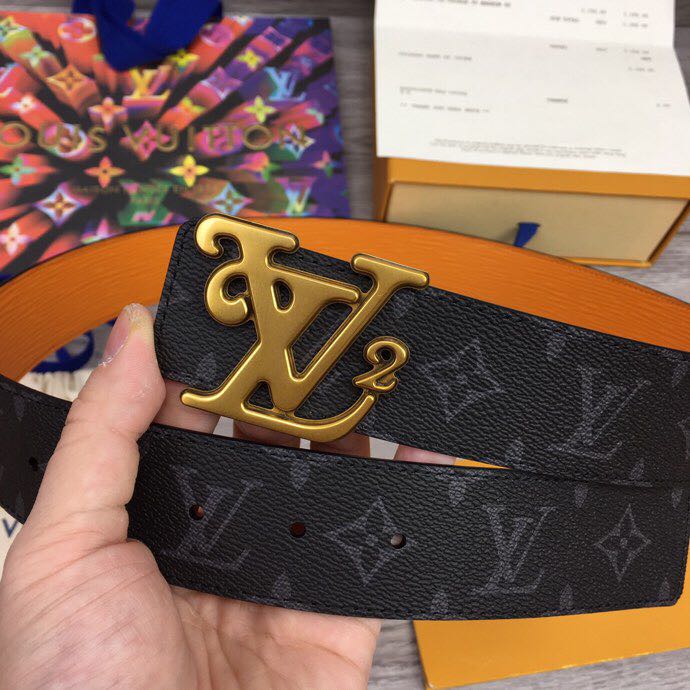 Louis Vuitton Squared 40MM Belt - PerfectKickZ