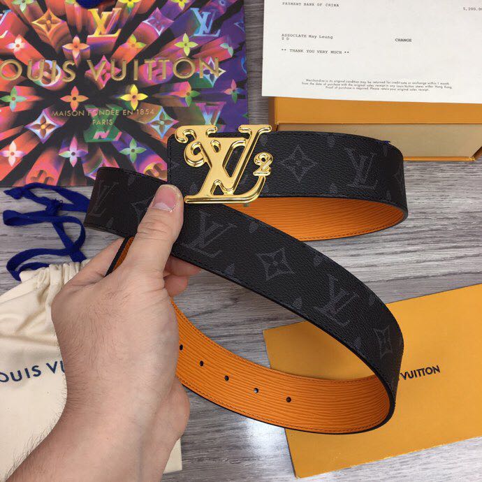 Louis Vuitton Squared 40MM Belt - PerfectKickZ