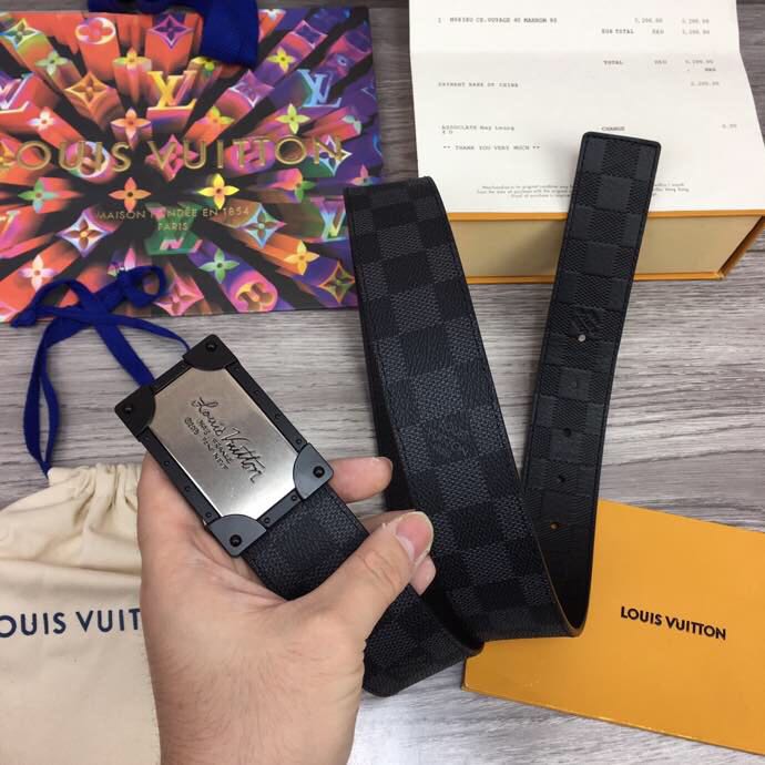 Louis Vuitton Neo Trunk 40mm Belt - PerfectKickZ
