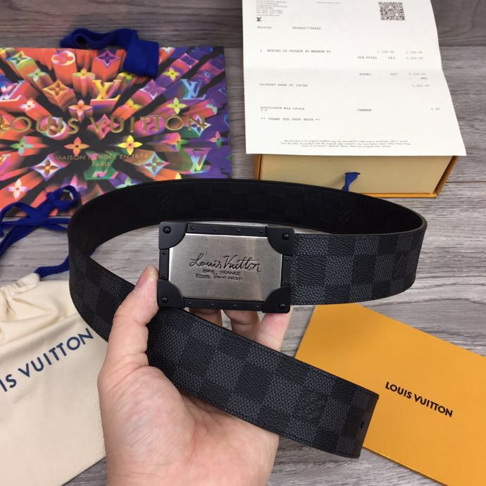 Louis Vuitton Neo Trunk 40mm Belt - PerfectKickZ