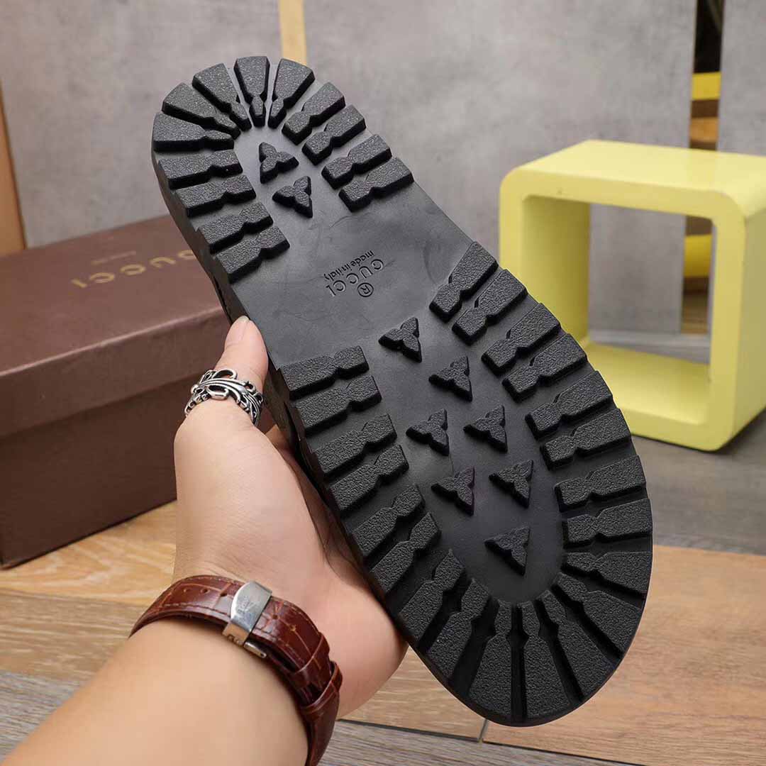 Gucci GG Slides Thong Sandals  - PerfectKickZ
