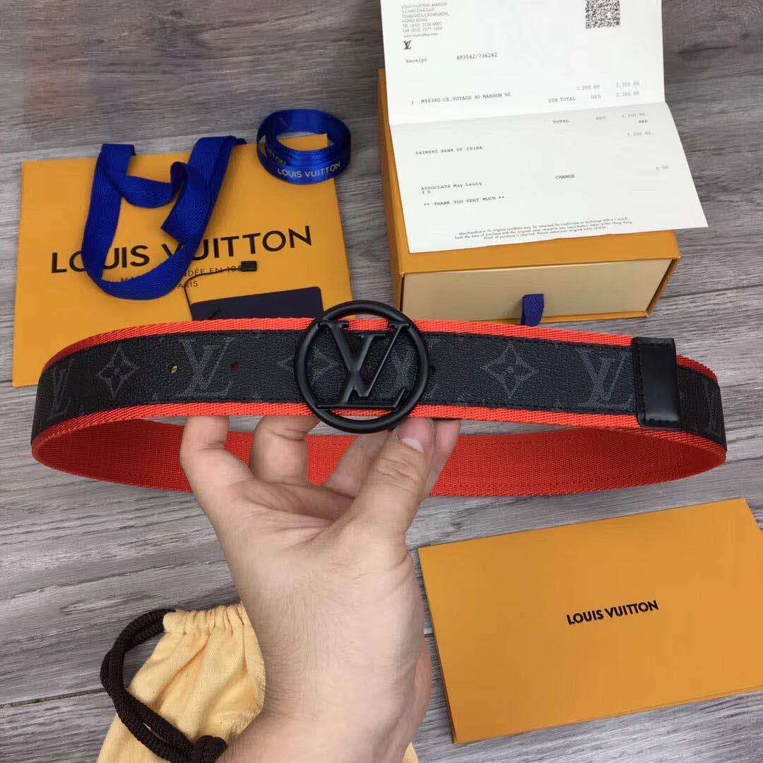 Louis Vuitton Monogram Belt  - PerfectKickZ