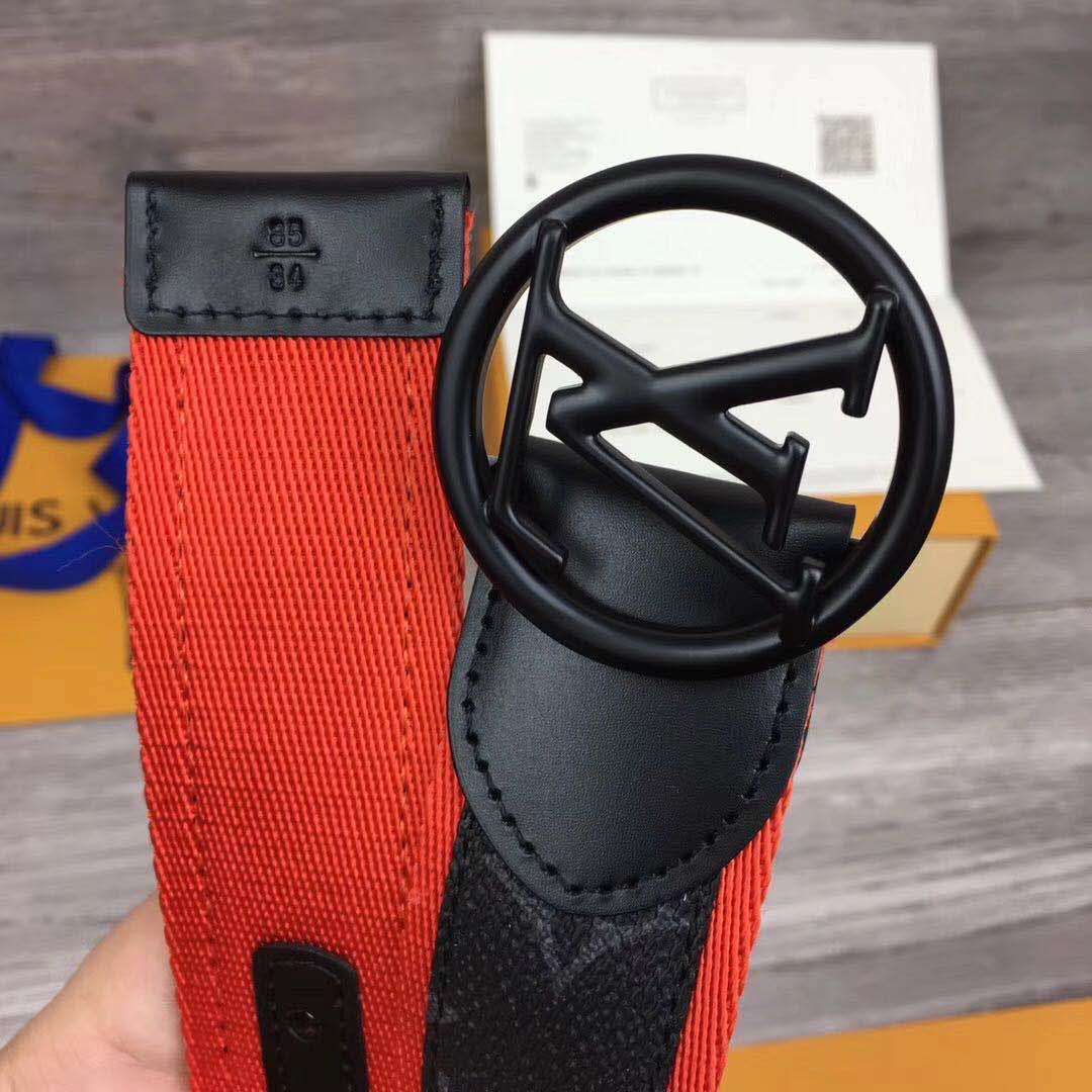 Louis Vuitton Monogram Belt  - PerfectKickZ