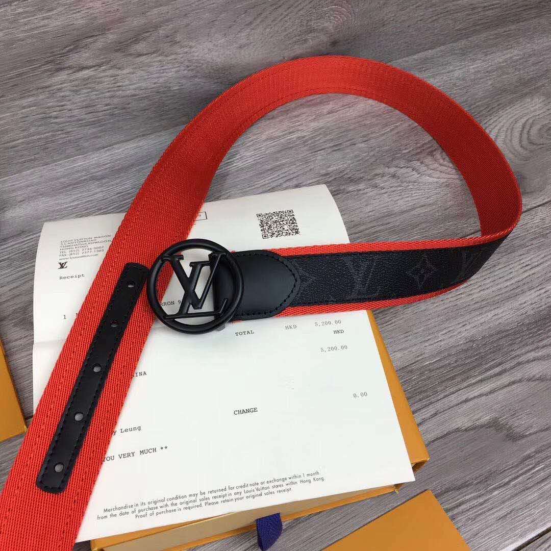 Louis Vuitton Monogram Belt  - PerfectKickZ