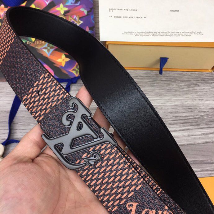 Louis Vuitton Squared 40MM Belt - PerfectKickZ