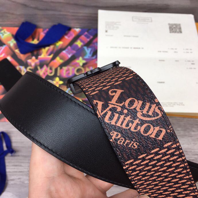 Louis Vuitton Squared 40MM Belt - PerfectKickZ