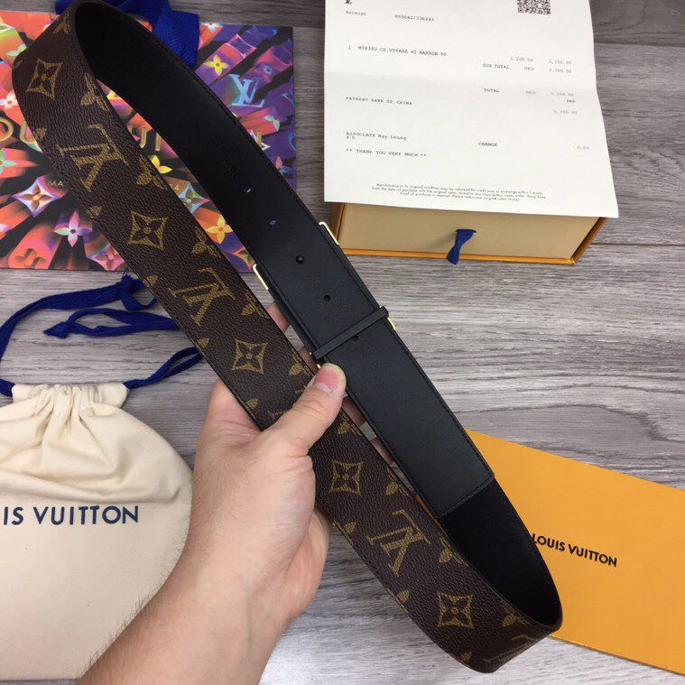 Louis Vuitton Neo Trunk 40MM Belt - PerfectKickZ