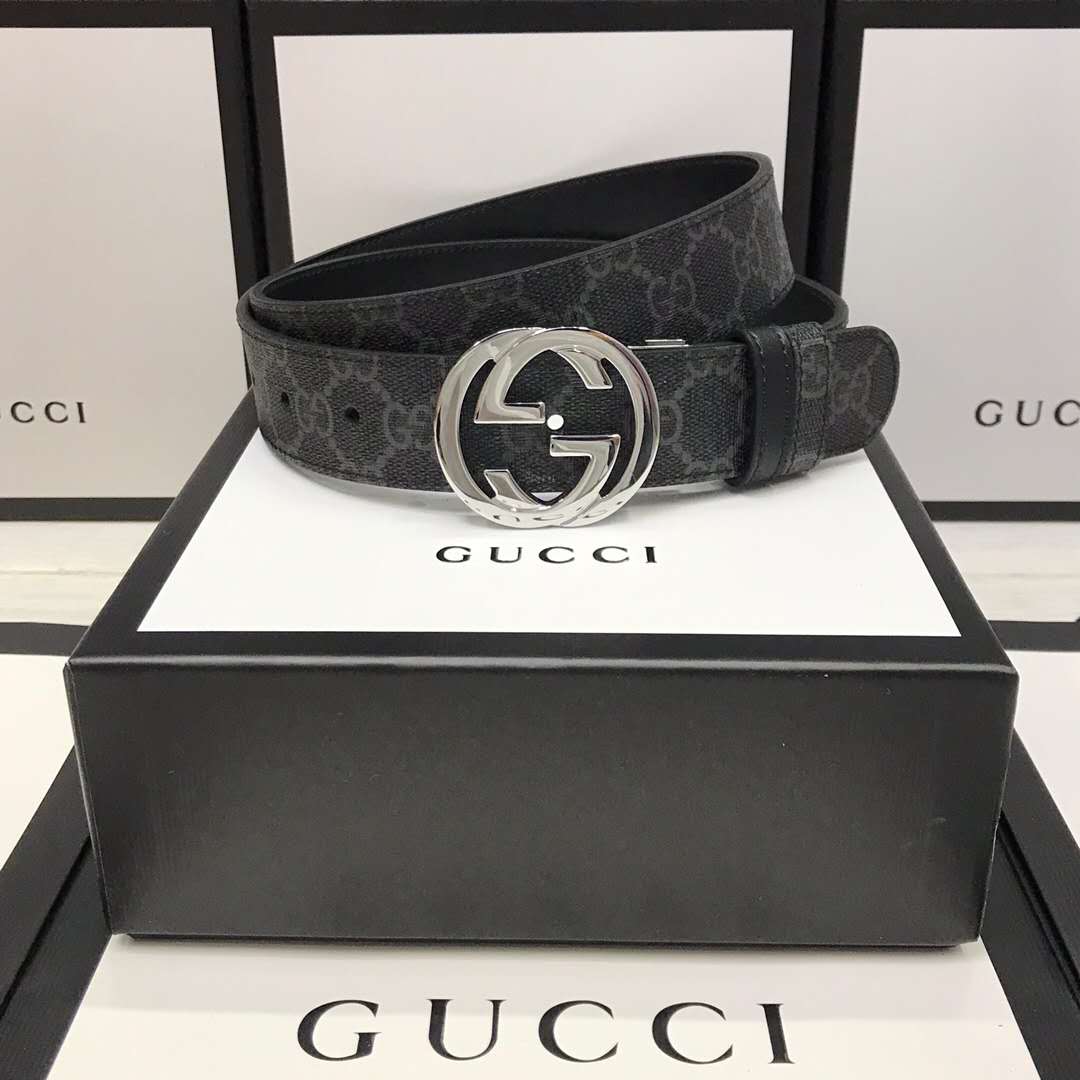 Gucci GG Belt With Double G Buckle - PerfectKickZ