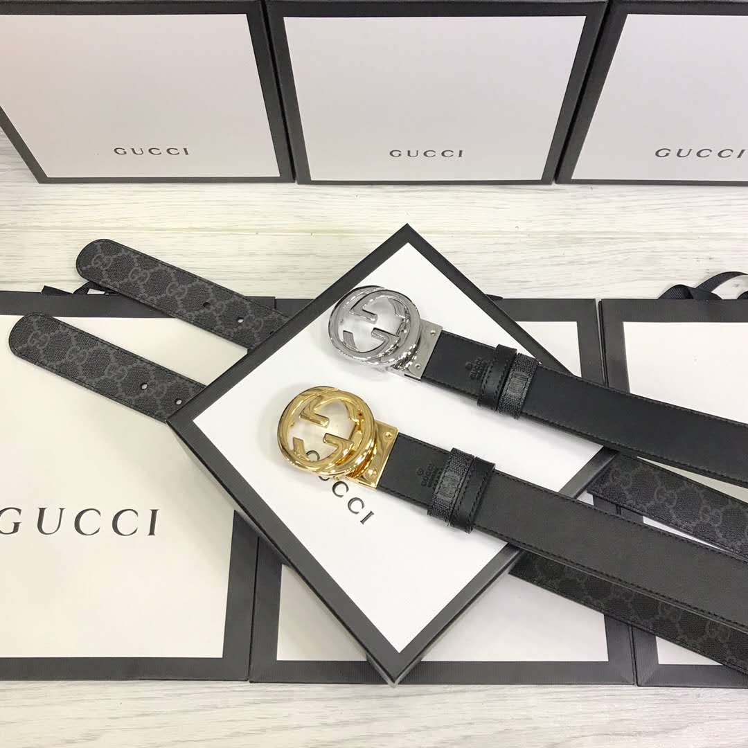 Gucci GG Belt With Double G Buckle - PerfectKickZ