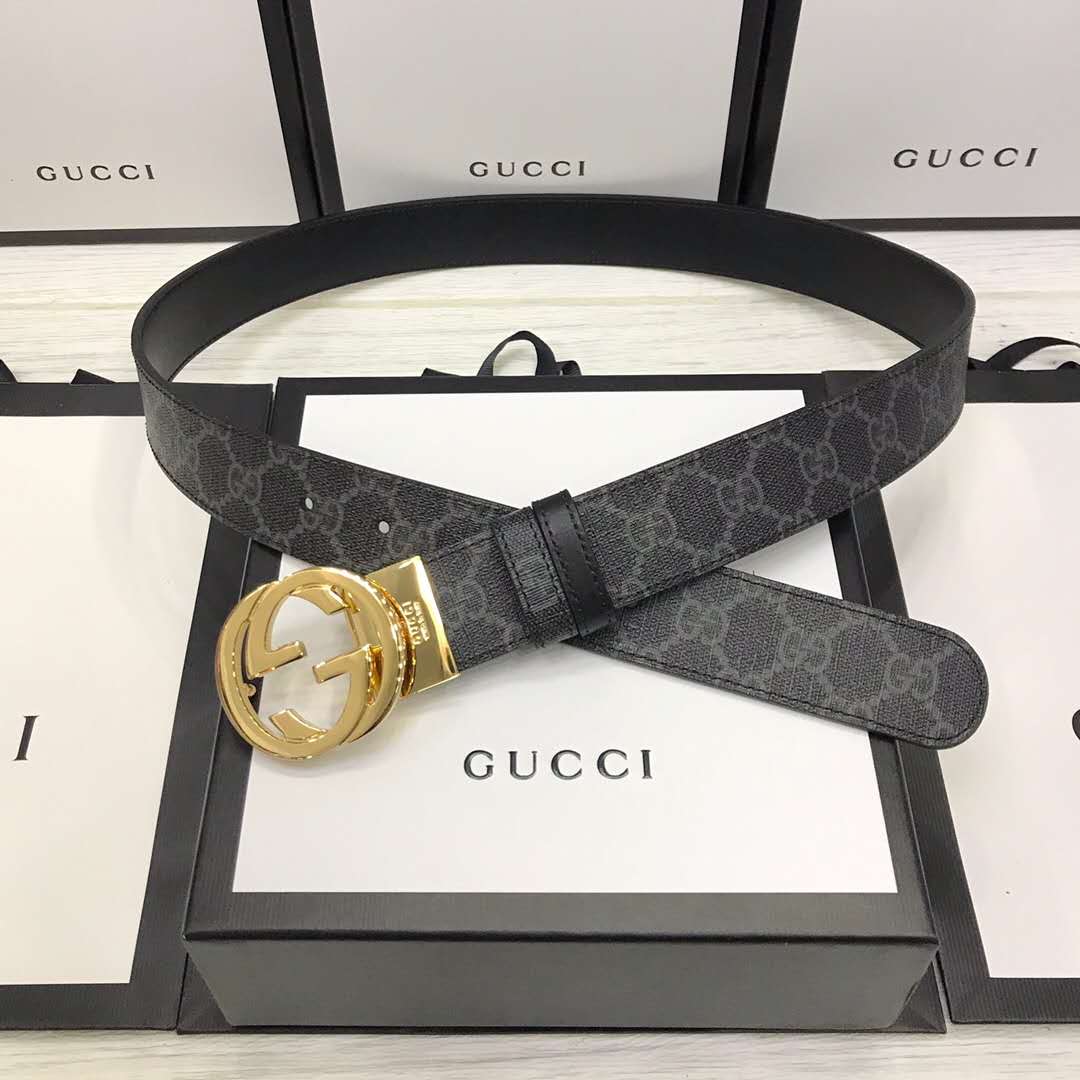Gucci GG Belt With Double G Buckle - PerfectKickZ