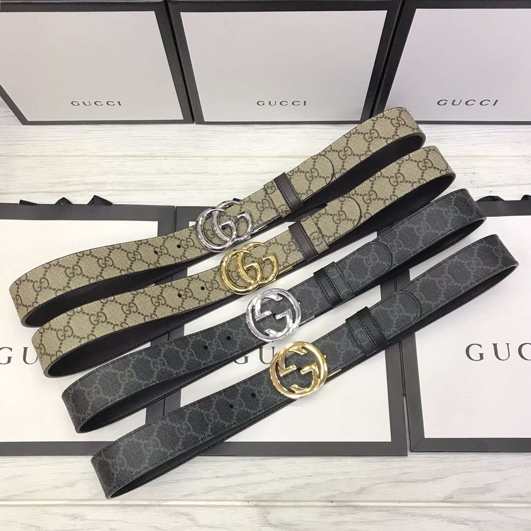 Gucci GG Belt With Double G Buckle - PerfectKickZ