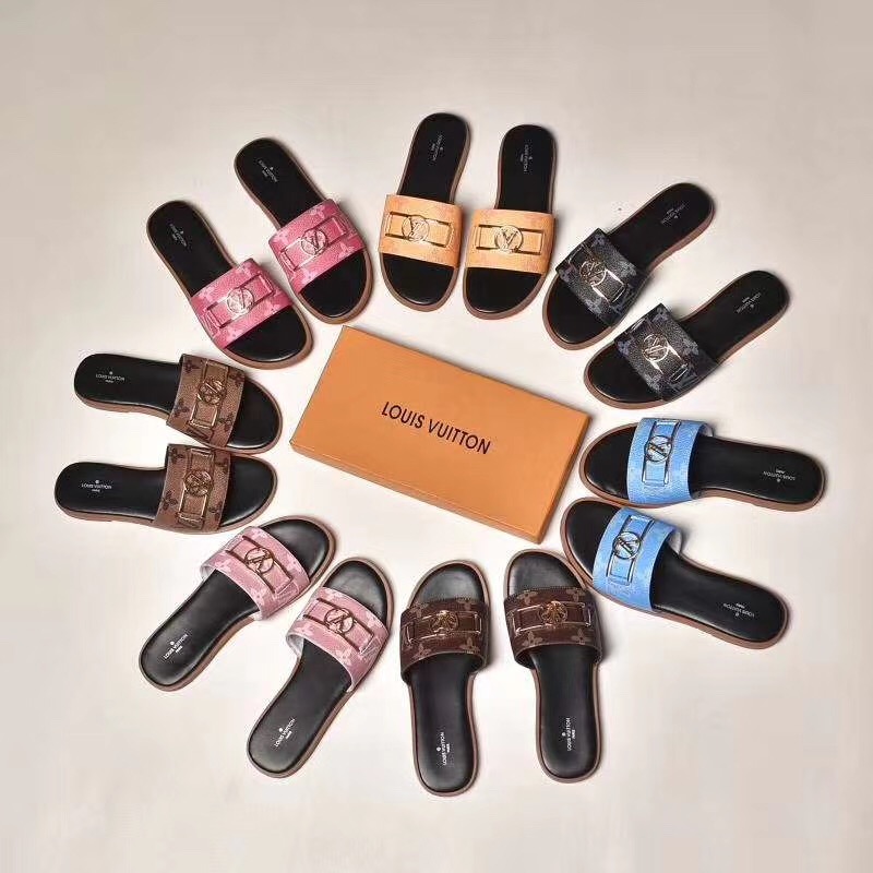 Louis Vuitton Monogram Lock It Flat Mule  - PerfectKickZ