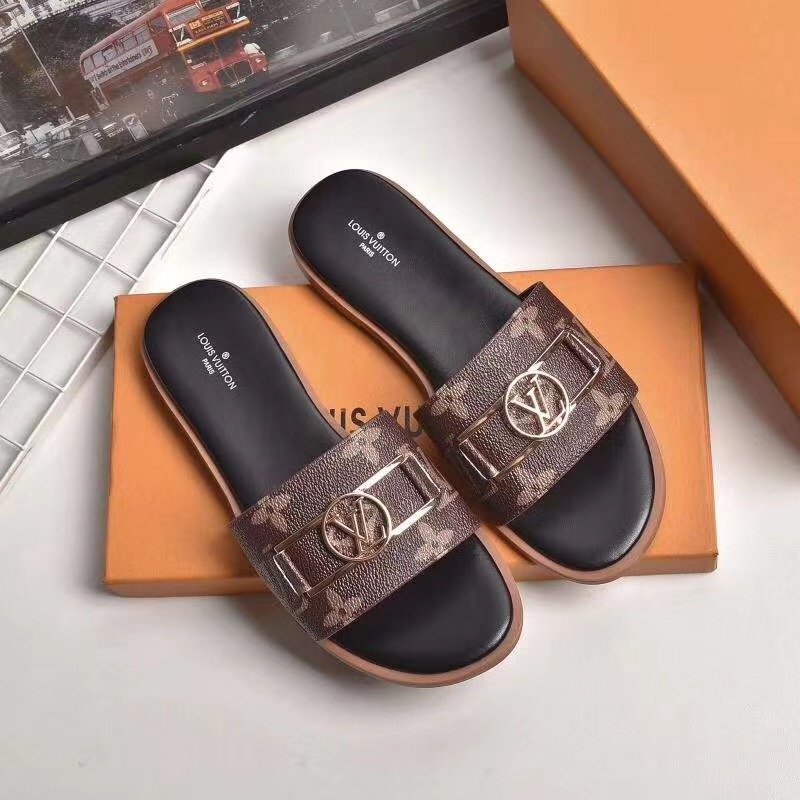Louis Vuitton Monogram Lock It Flat Mule  - PerfectKickZ