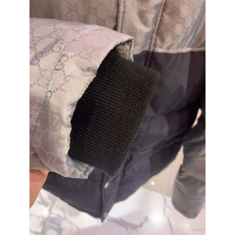 Gucci GG Jacquard Nylon Jacket - PerfectKickZ
