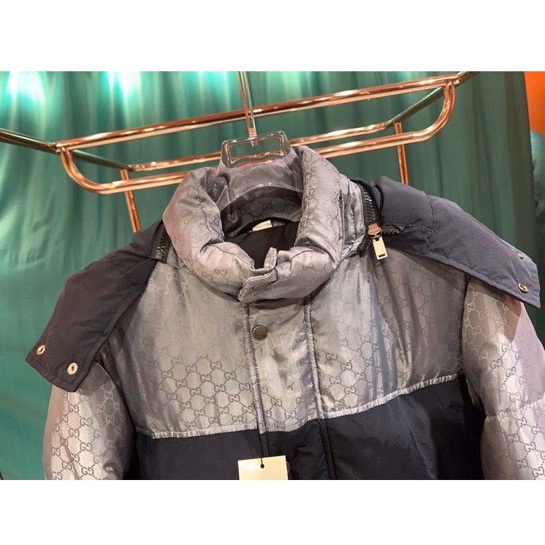 Gucci GG Jacquard Nylon Jacket - PerfectKickZ