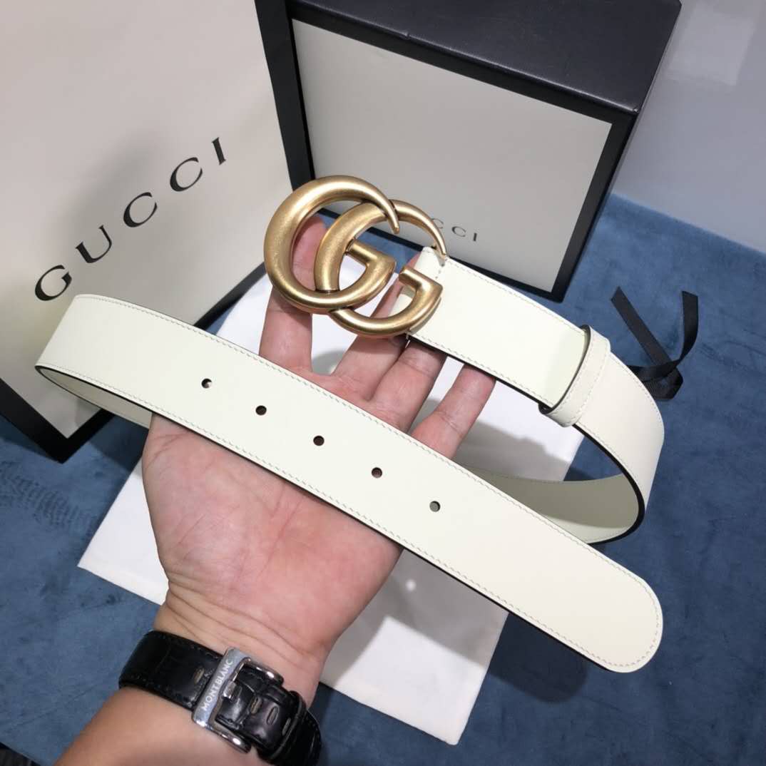 Gucci GG Belt With Double G Buckle - PerfectKickZ