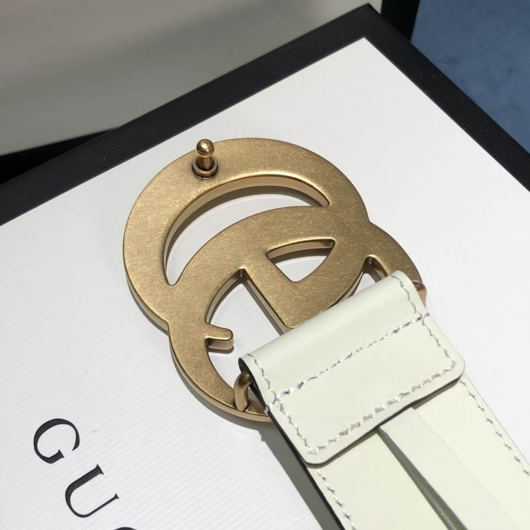 Gucci GG Belt With Double G Buckle - 