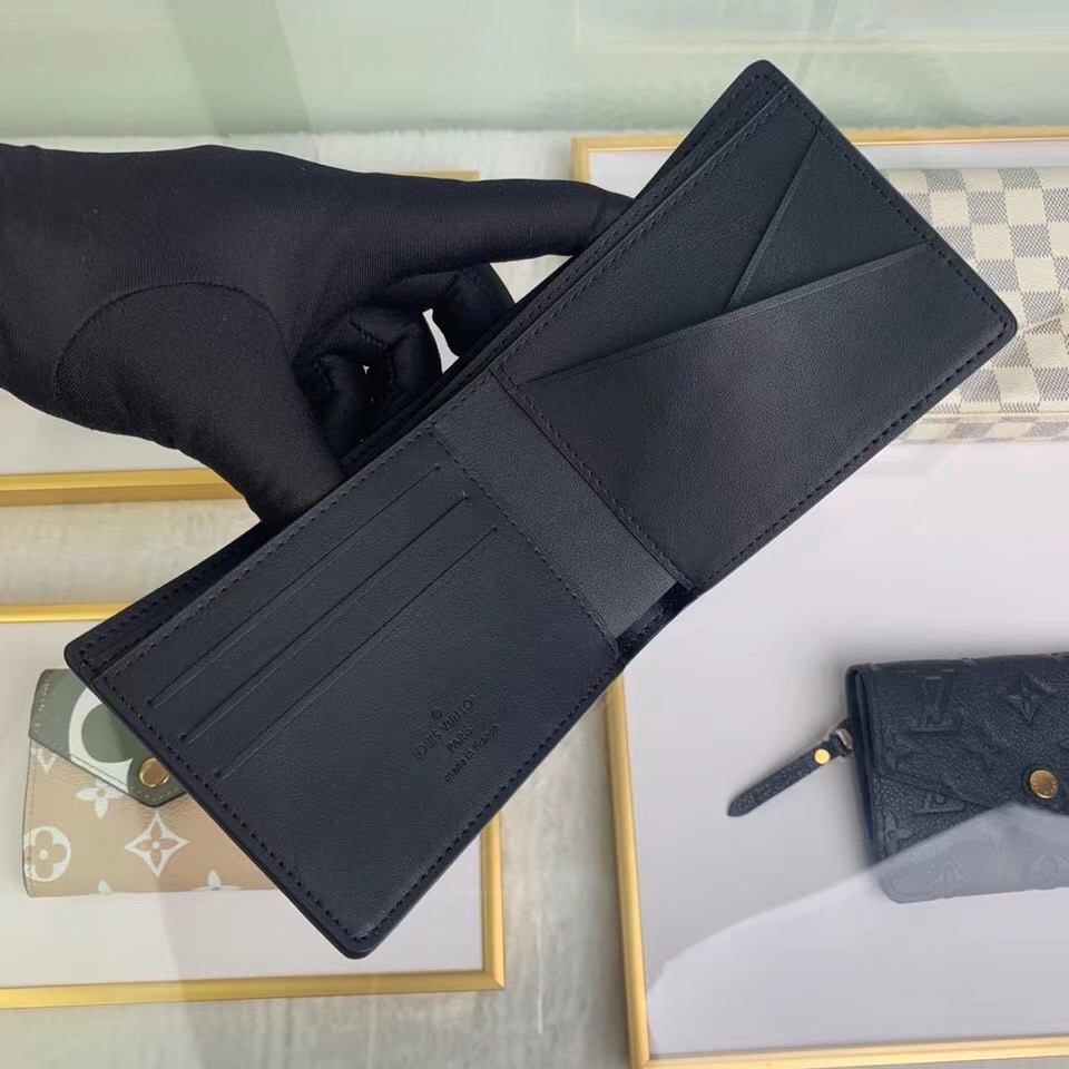 Louis Vuitton  Monogram Black Wallet - PerfectKickZ