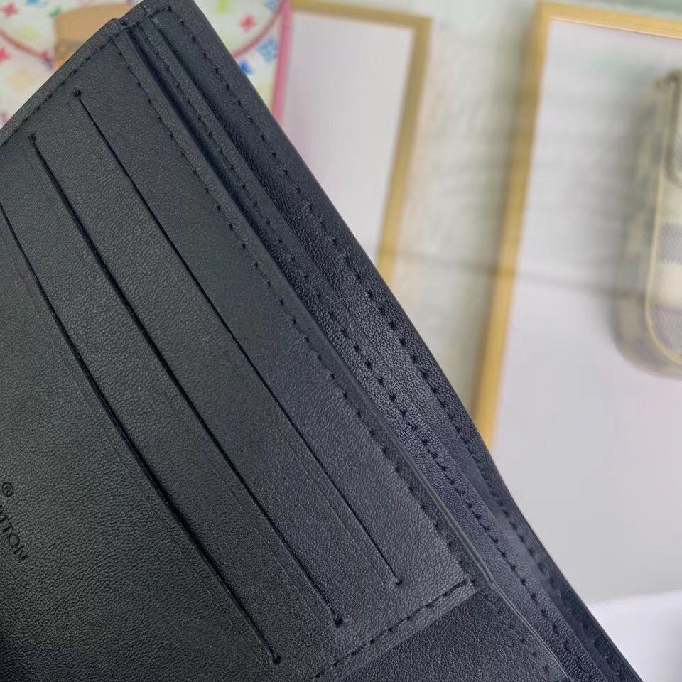 Louis Vuitton  Monogram Black Wallet - 